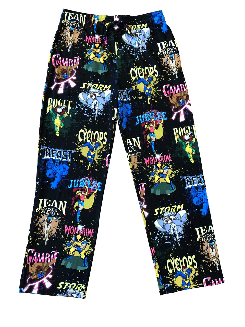 X-Men The Animated Series Characters All Over Marvel Lounge Pants