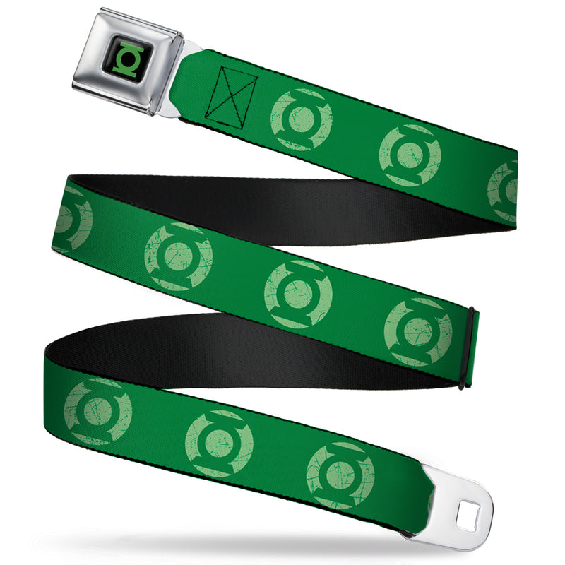 Green Lantern Logo DC Comics Seatbelt Belt
